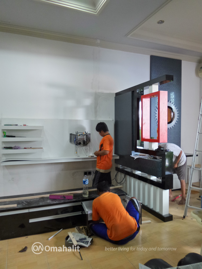 Jasa Renovasi Kitchen Set Dan Ruang Keluarga Konsultan Arsitek Desain Interior Omah Alit Pekalongan Batang Tegal