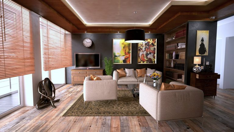 desain interior ruang tamu