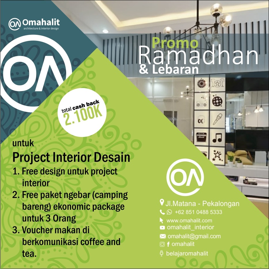 Promo Ramadhan Jasa Gambar Desain Arsitektur Pekalongan Batang Tegal Pemalang Semarang Kendal