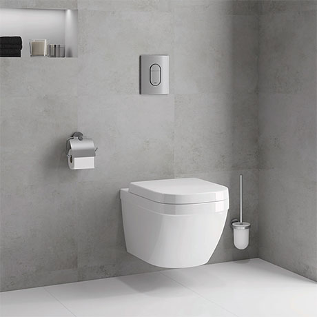 Desain Kamar Mandi Minimalis Wall Mounted Toilets