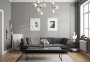 Cat Rumah Minimalis Abu abu