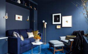Cat Rumah Warna Navy Blue