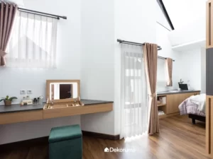 Elemen Natural di Kamar Cowok Sederhana Tapi Keren