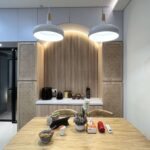 Project Interior Ruang Makan Gaya Japandi Design