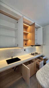 Kitchen Set Minimalis Gaya Japandi