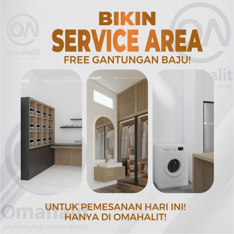 Promo Jasa Bikin Service Area