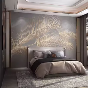 Wallpaper Motif Daun Palem 1 Wallpaper Motif Daun Palem