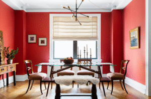 Inspirasi Kombinasi Warna Merah dan Putih untuk Interior Rumah yang Elegan