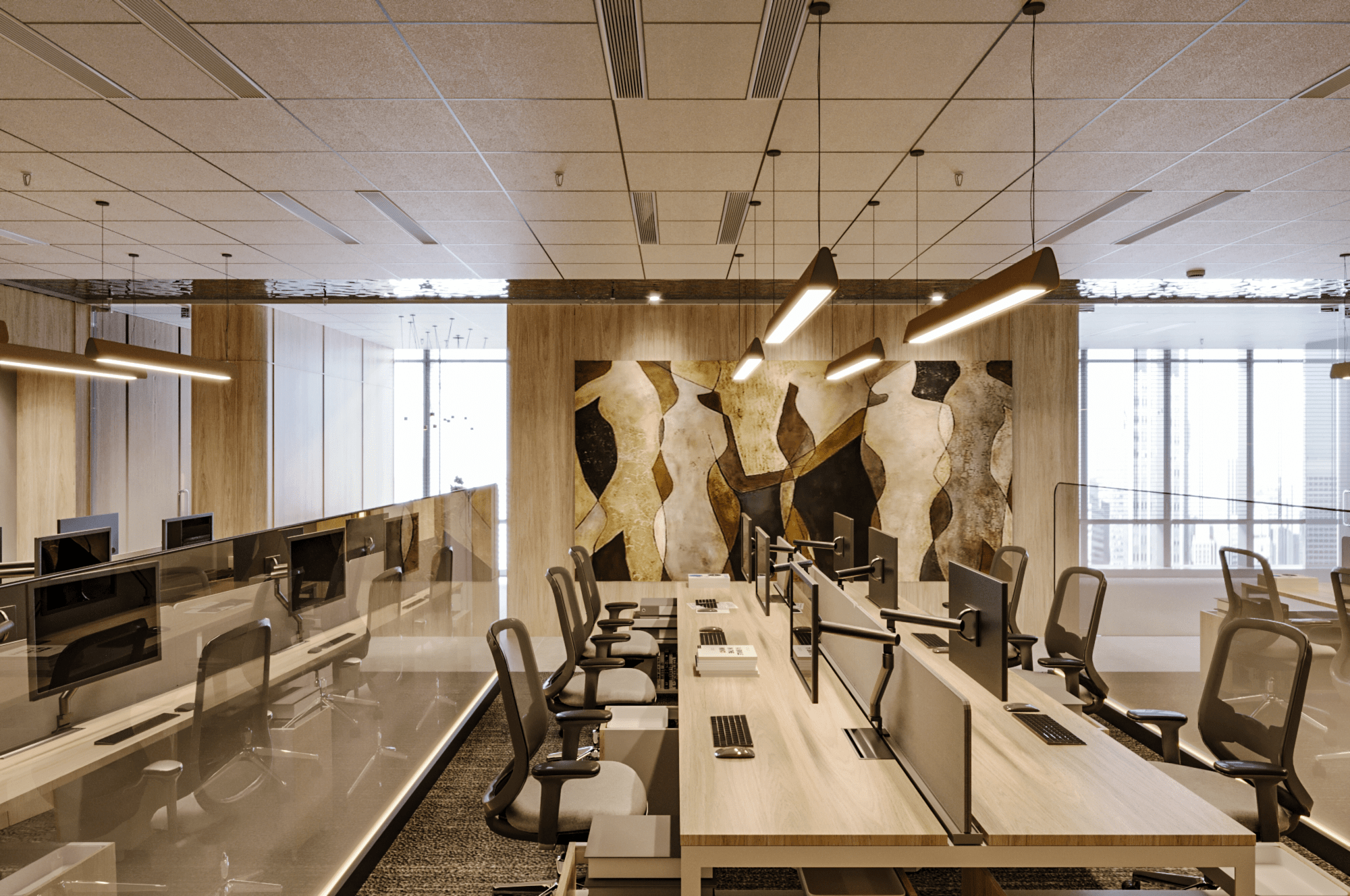 Inspirasi Desain Interior Kantor Yang Nyaman Dan Produktif Untuk ...