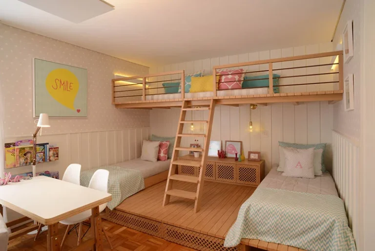 Inspirasi Desain Kamar Anak Mezzanine
